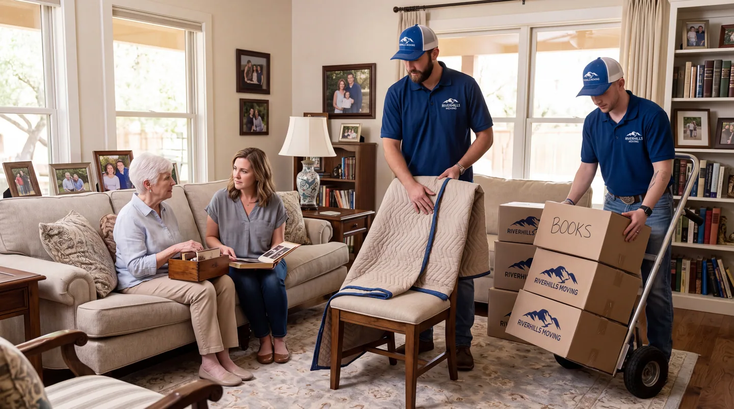 RiverHills Moving owner Jackson Williams, who stays personally involved in senior downsizing moves across San Antonio and the Hill Country