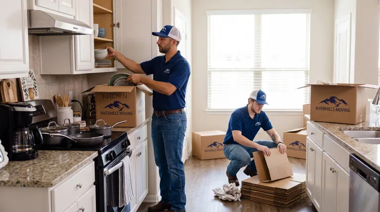 Unpacking — RiverHills Moving